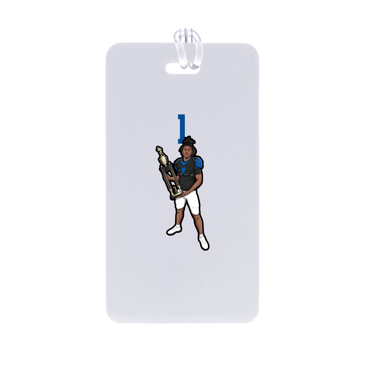Bag Tag — Number Top in Classic