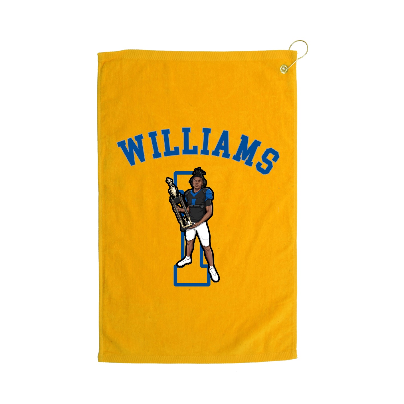 Golf Towel — Shirsey Arch in Gold