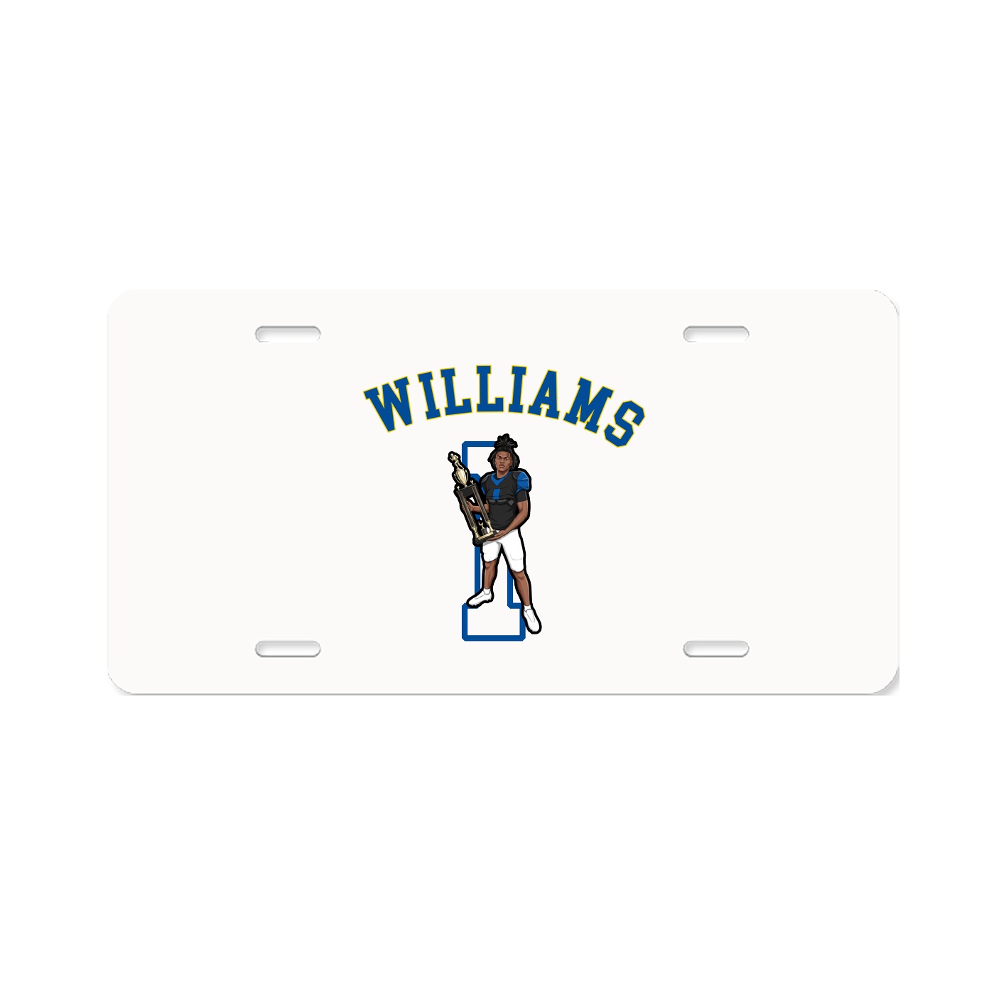 License Plate — Shirsey Arch in Classic