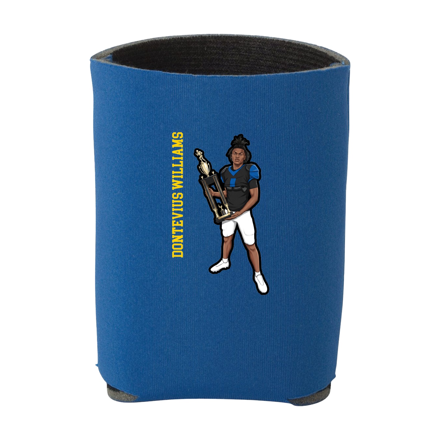 Can Holder — Name Vertical in Royal