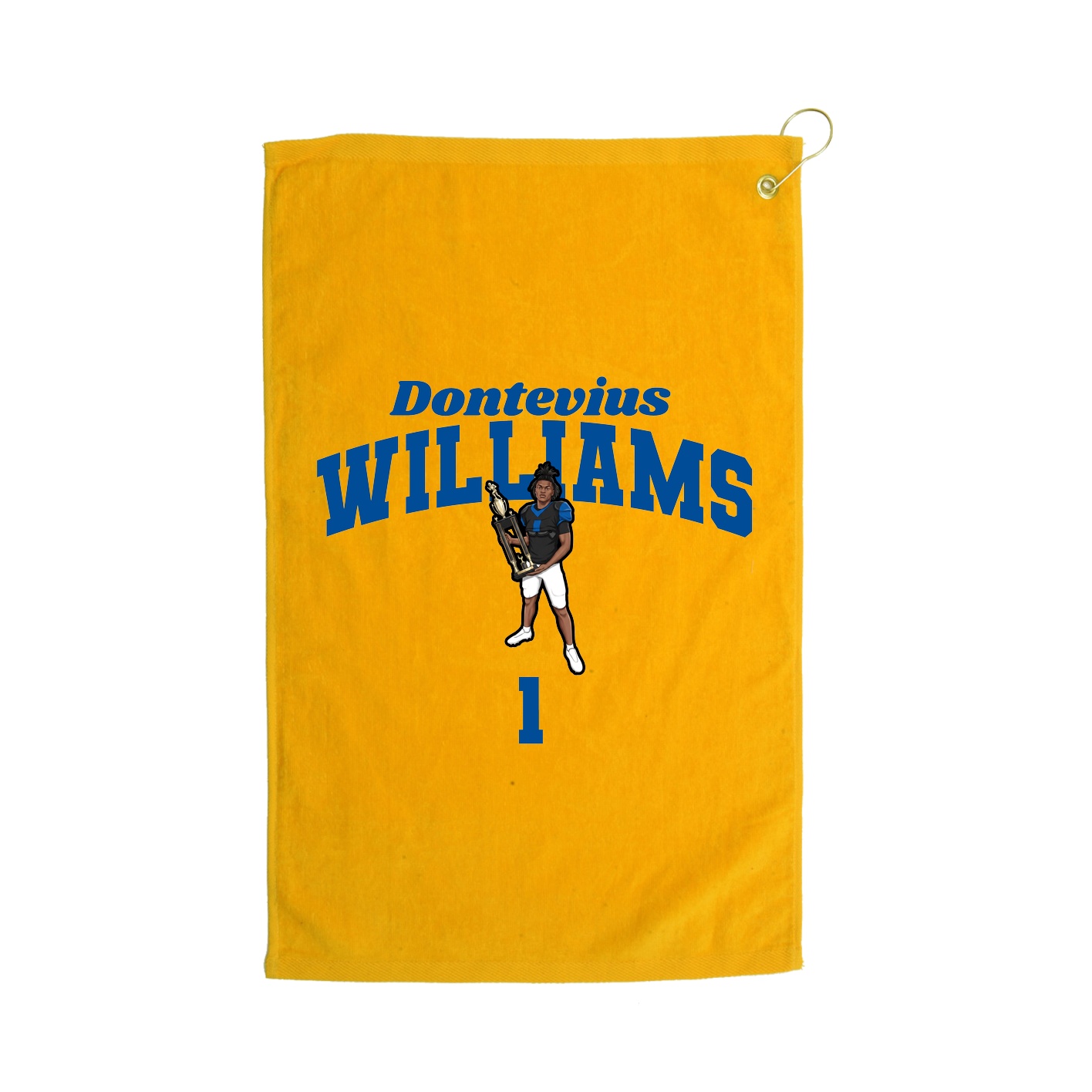 Golf Towel — Signature Arch in Gold