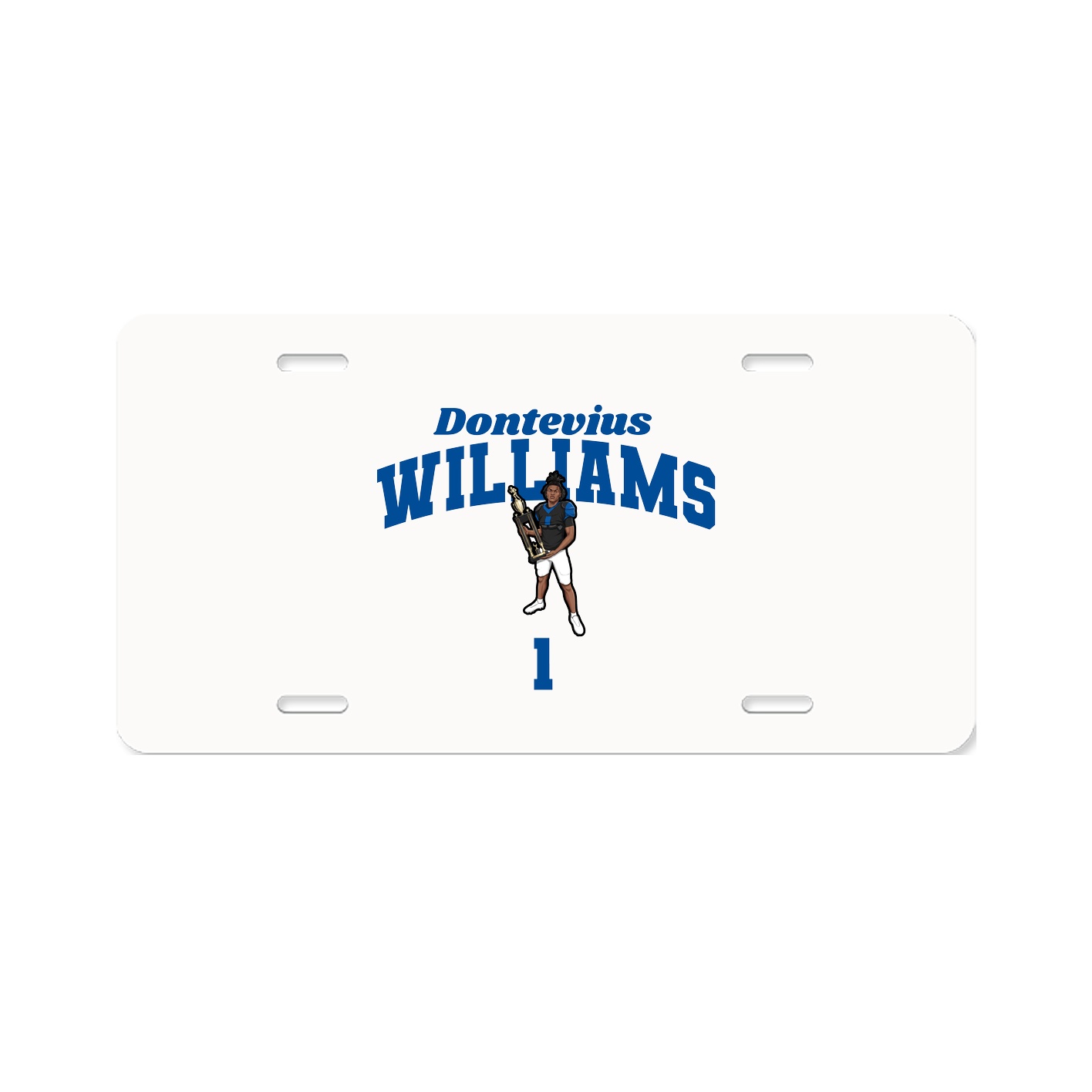 License Plate — Signature Arch in Classic