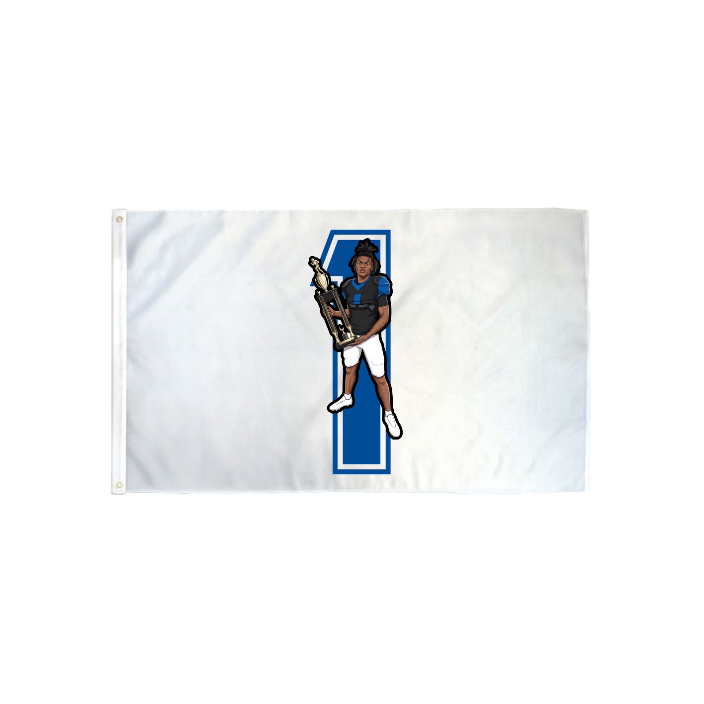 3x5 Flag — Number in Classic