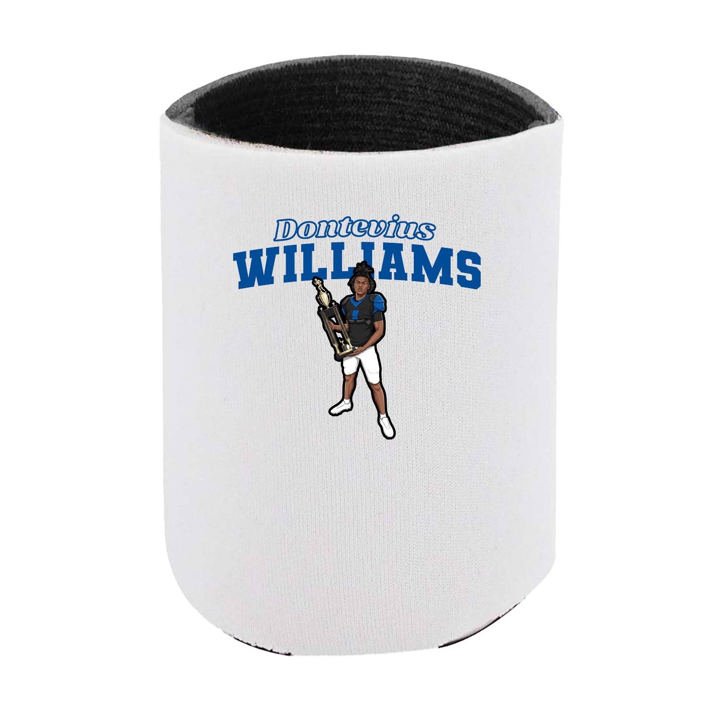 Can Holder — Name Arch in White