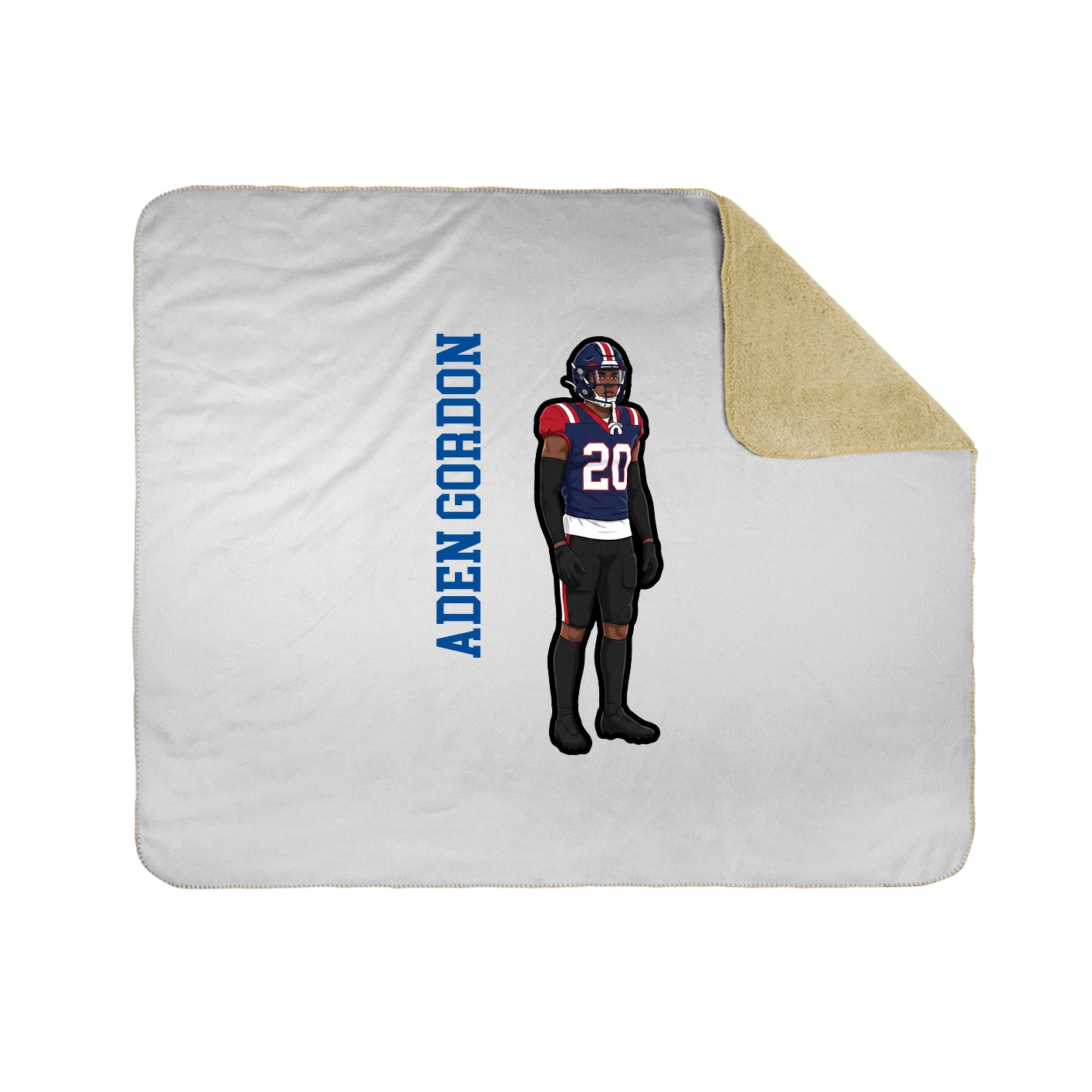 50x60 Sherpa Lined Throw Blanket