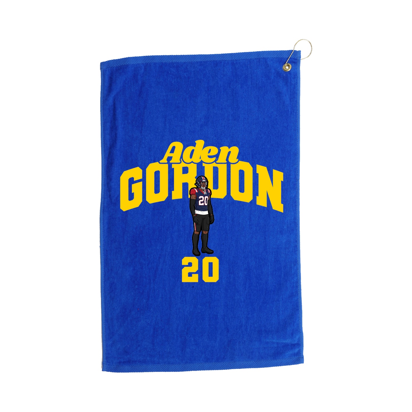 Golf Towel — Signature Arch in Royal
