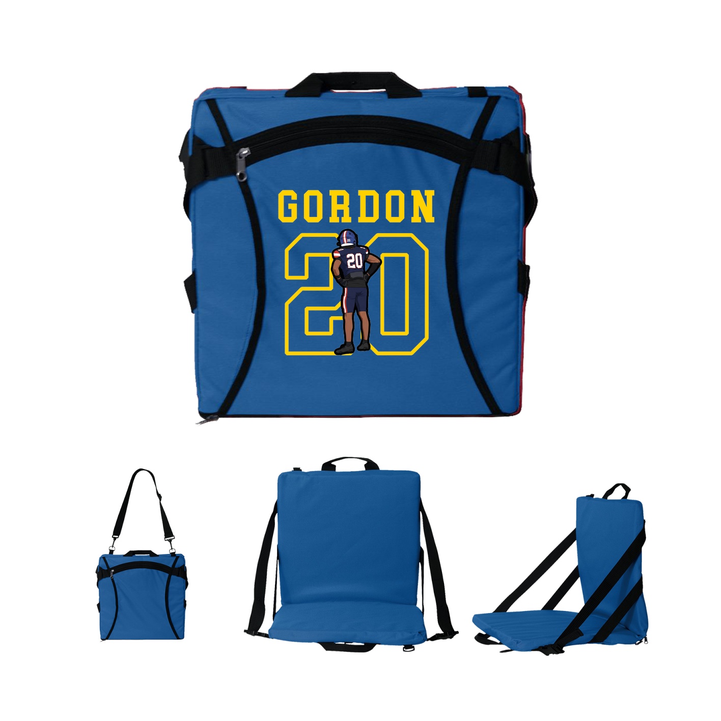 Folding Stadium Seat — Shirsey in Royal