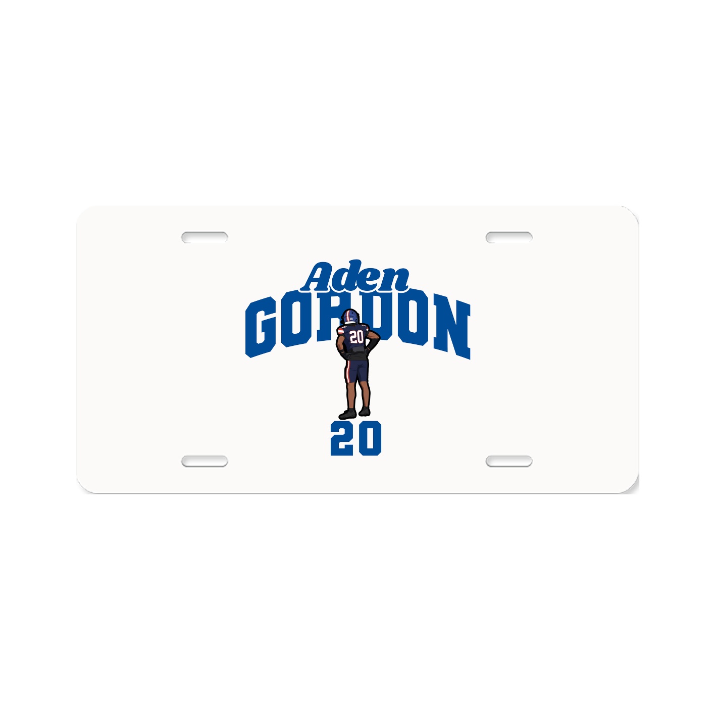 License Plate — Signature Arch in Classic