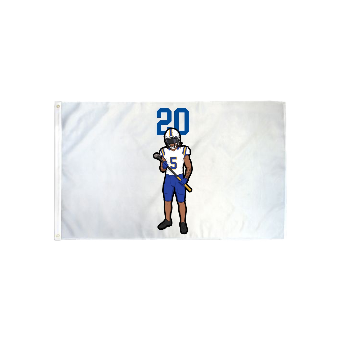 3x5 Flag — Number Top in Classic