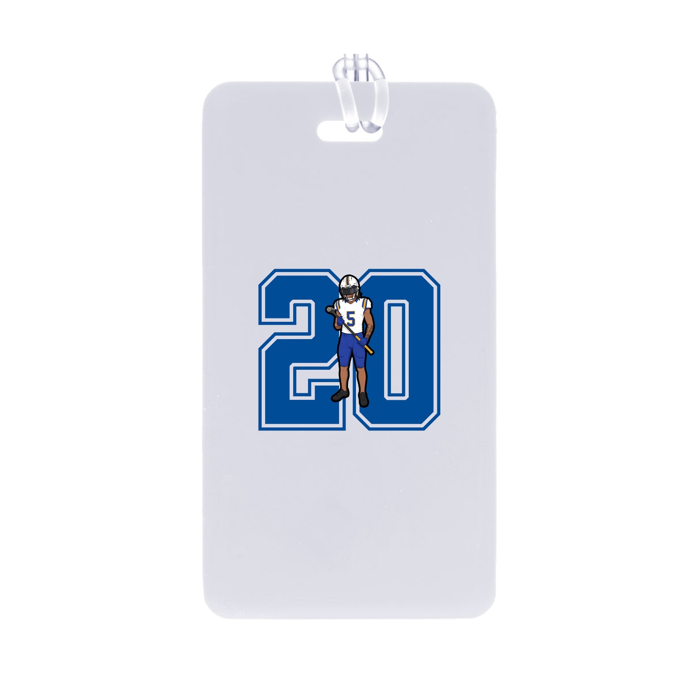 Bag Tag — Number in Classic