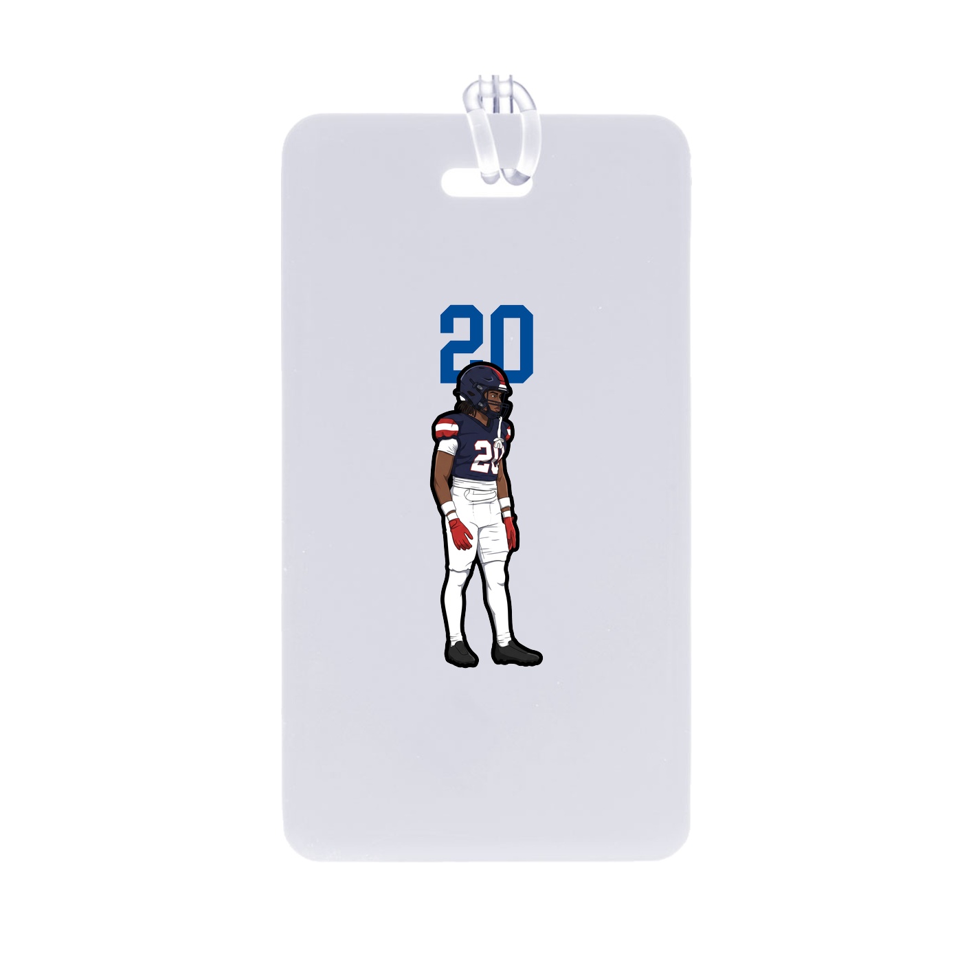 Bag Tag — Number Top in Classic