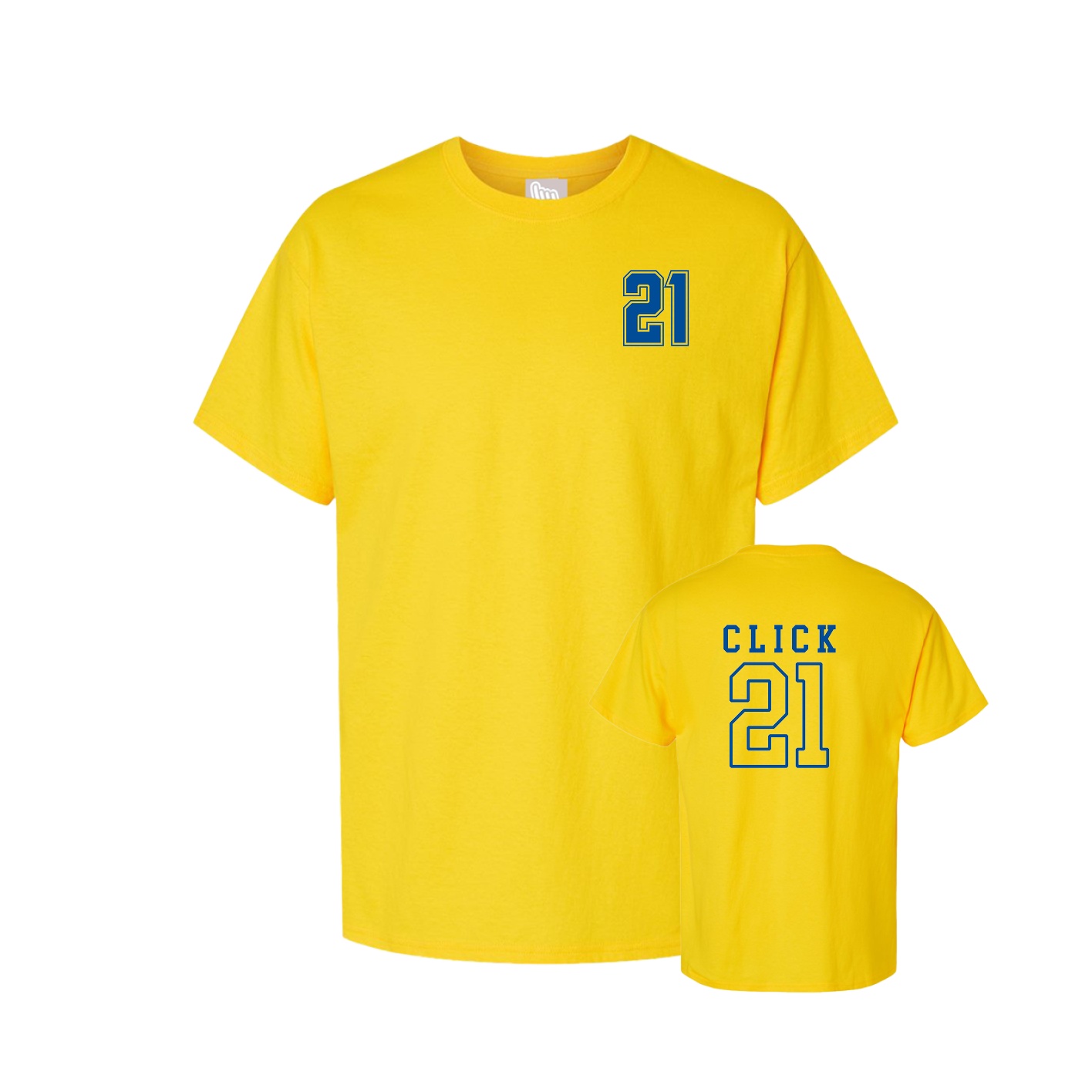 Tee — Chest Back in Gold