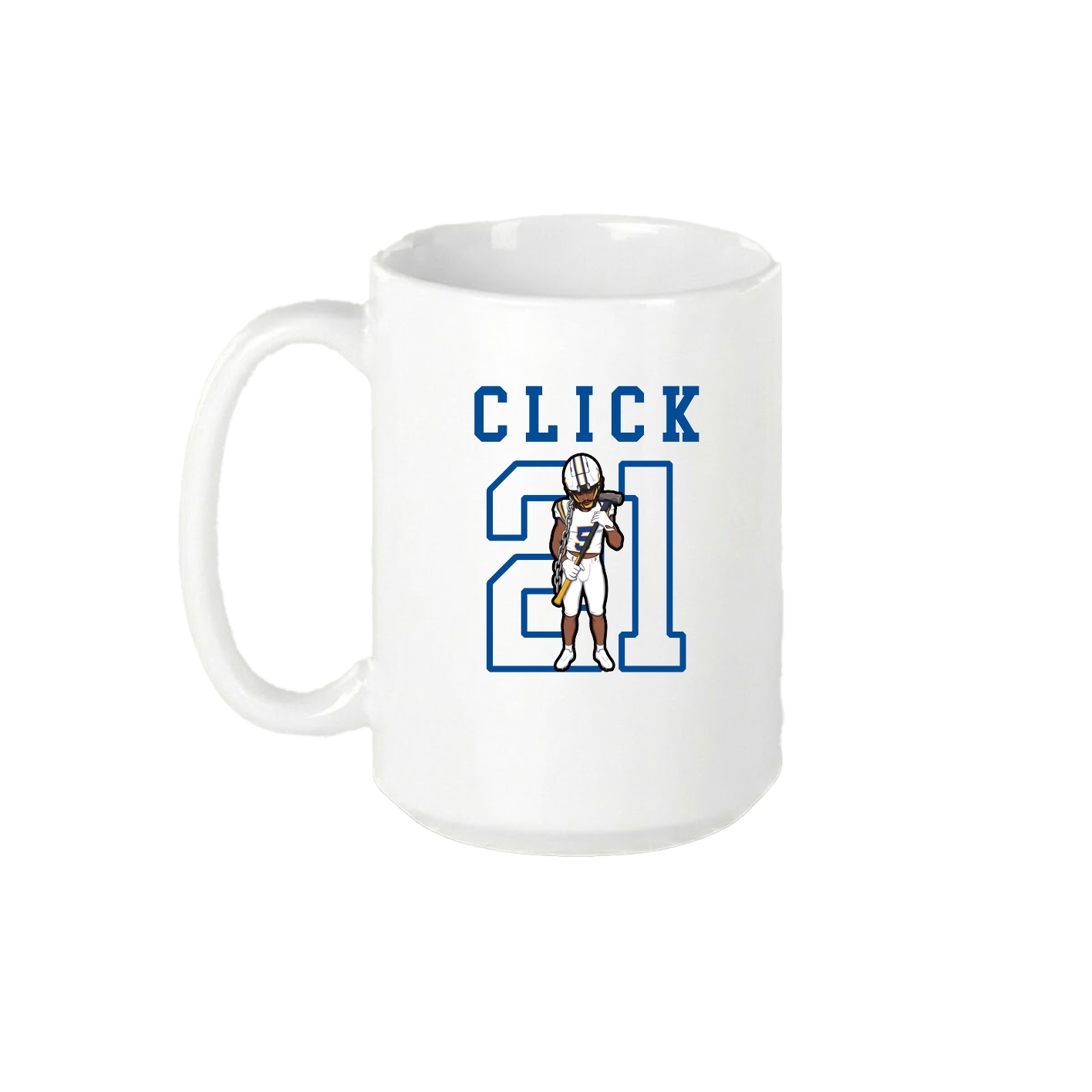 15oz Coffee Mug — Shirsey in White