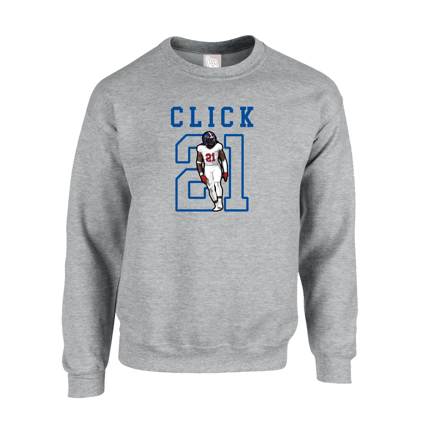 Fleece Crew — Shirsey in Grey
