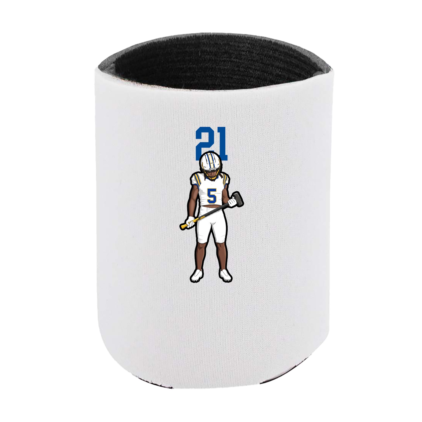 Can Holder — Number Top in White