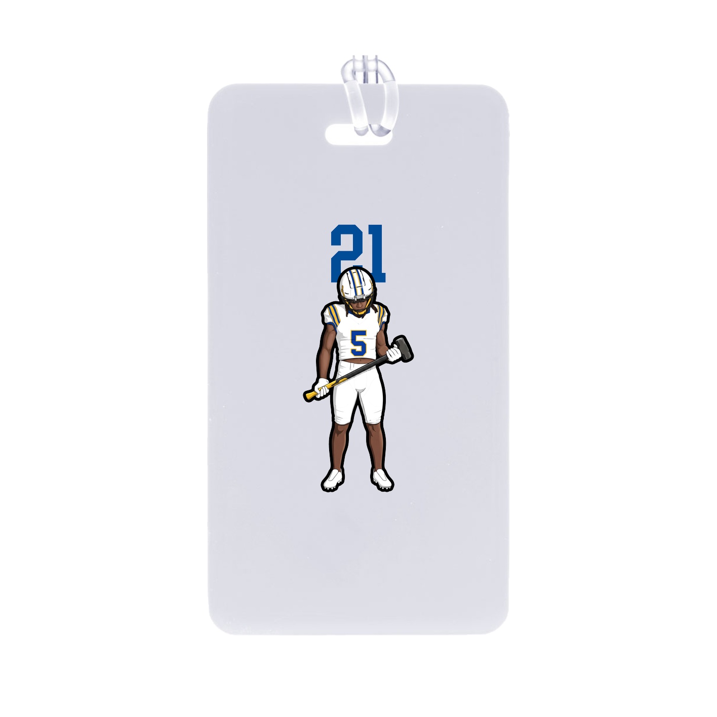 Bag Tag — Number Top in Classic