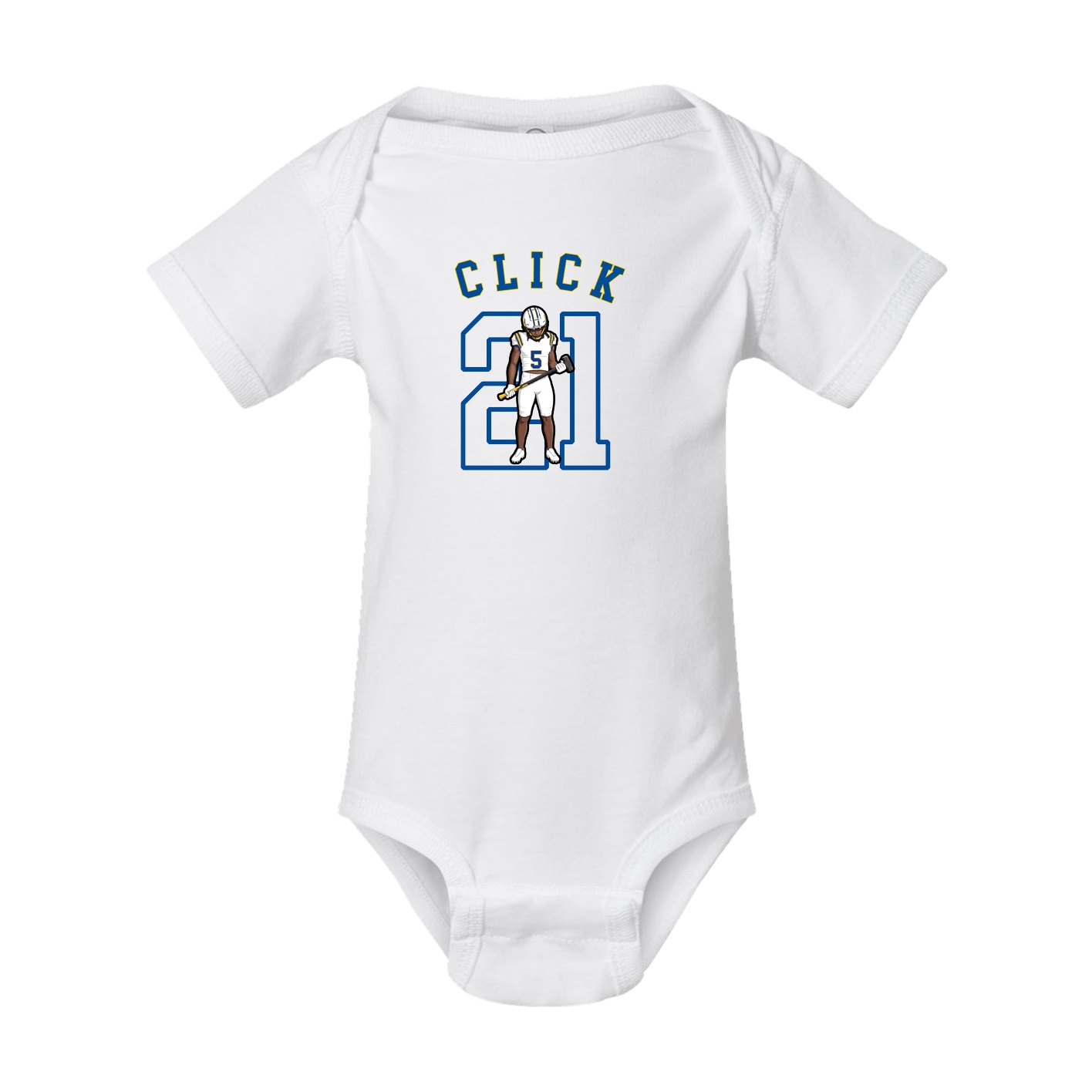 Baby Onesie — Shirsey Arch in White