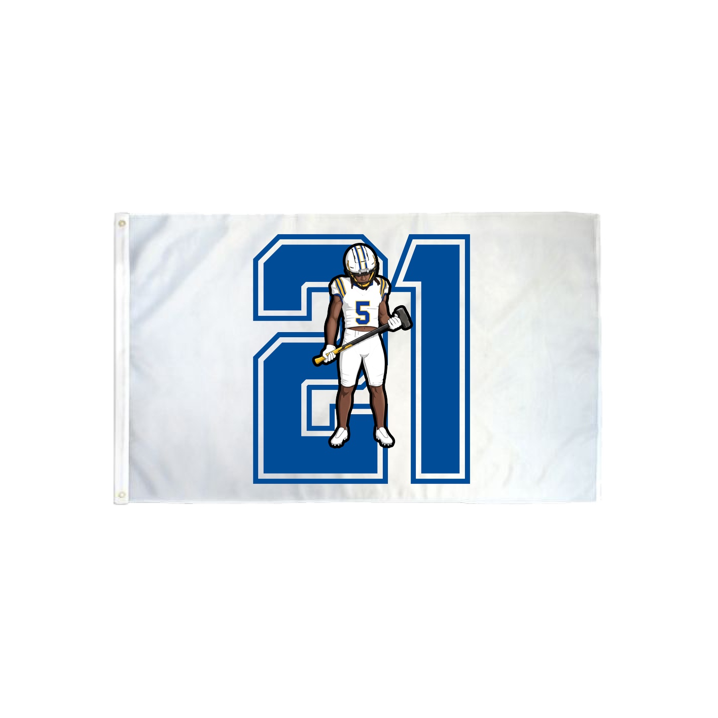 3x5 Flag — Number in Classic