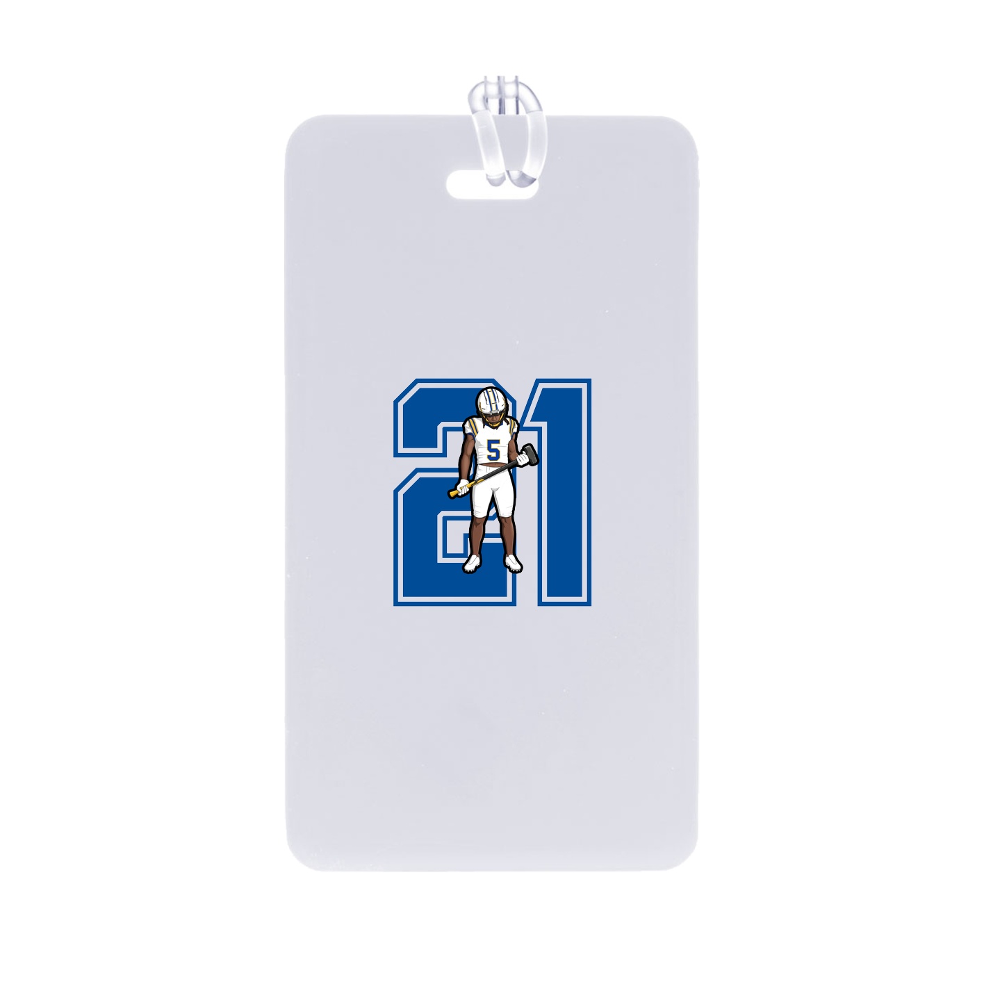 Bag Tag — Number in Classic