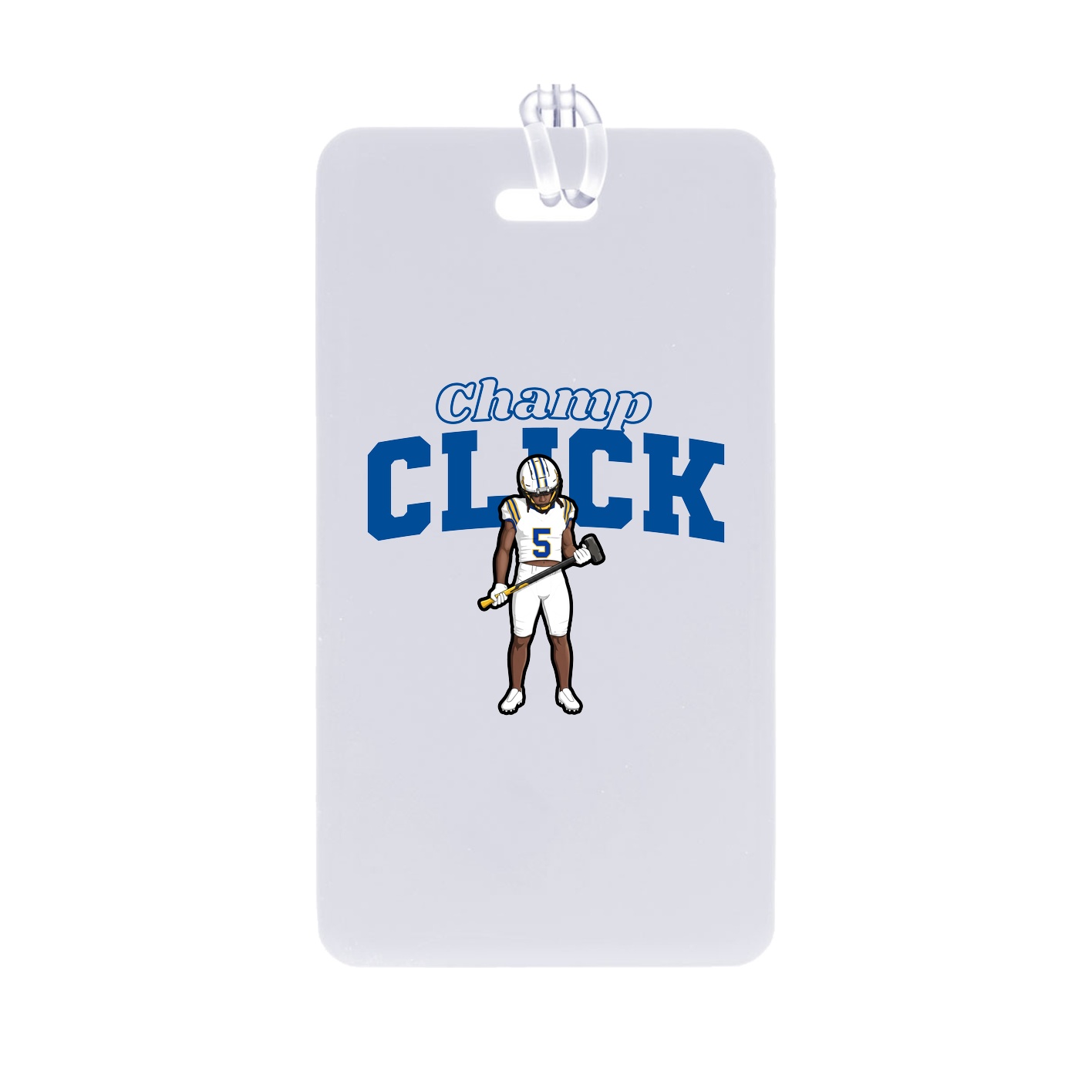 Bag Tag — Name Arch in Classic
