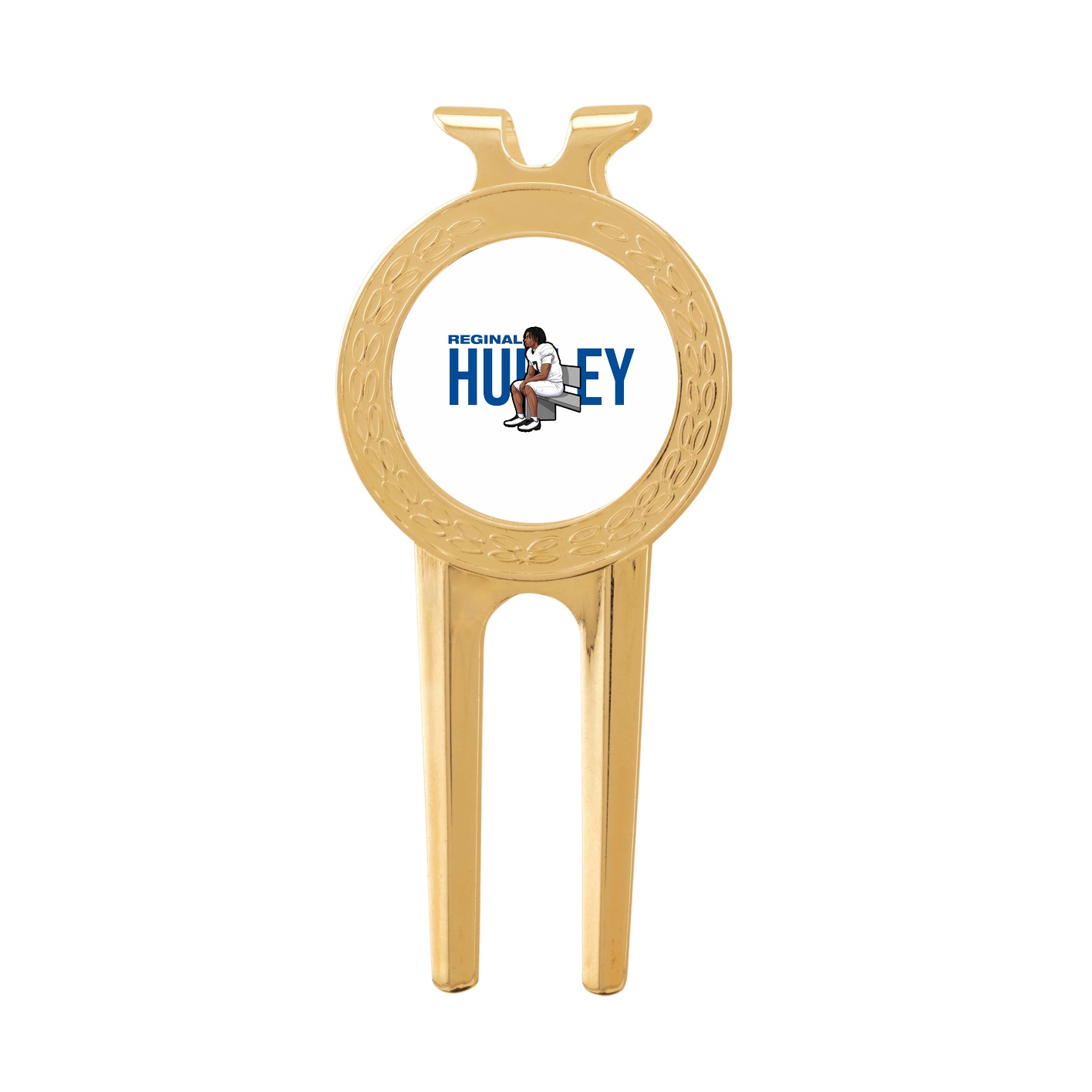 Divot Tool with Ball Marker — Player Name in Classic