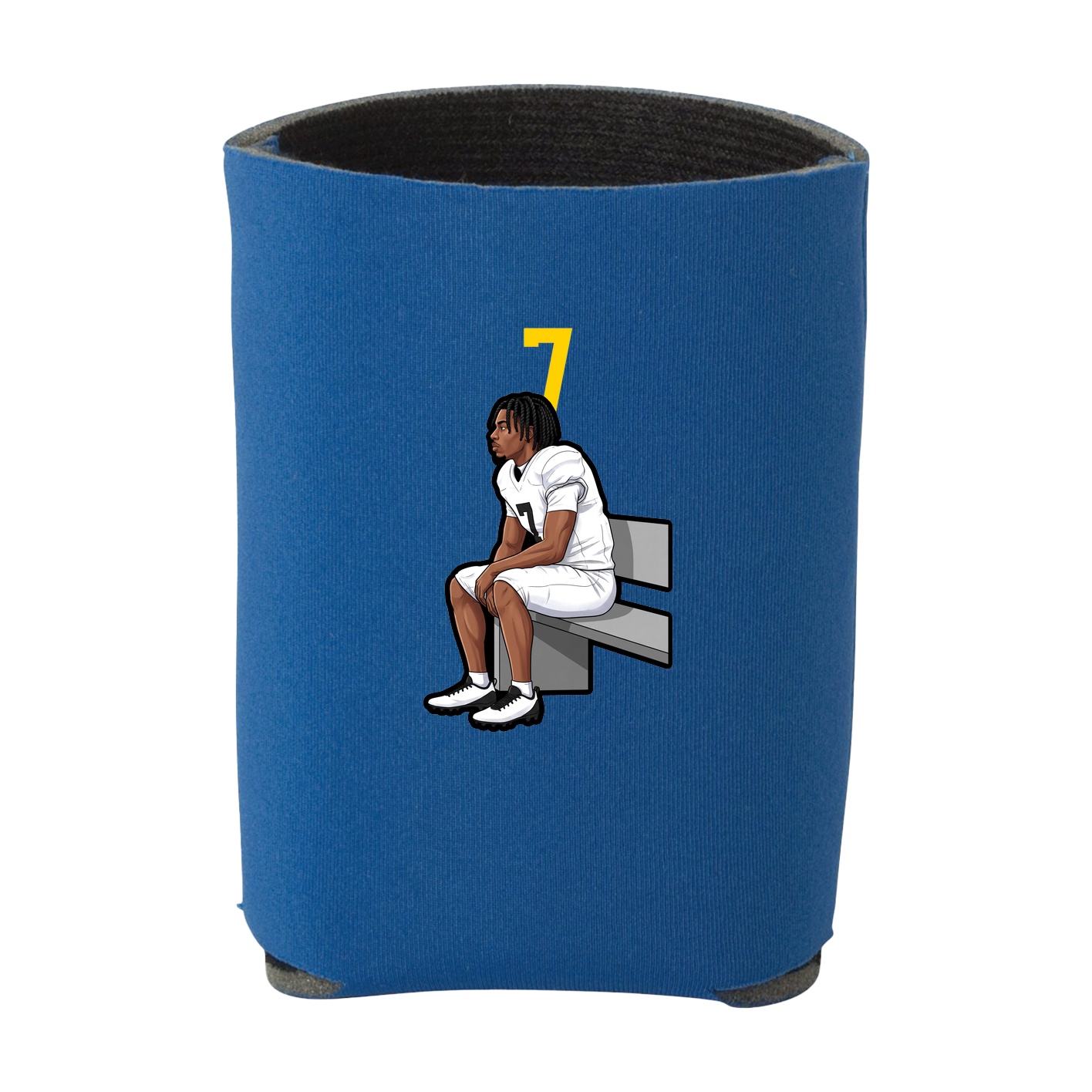 Can Holder — Number Top in Royal