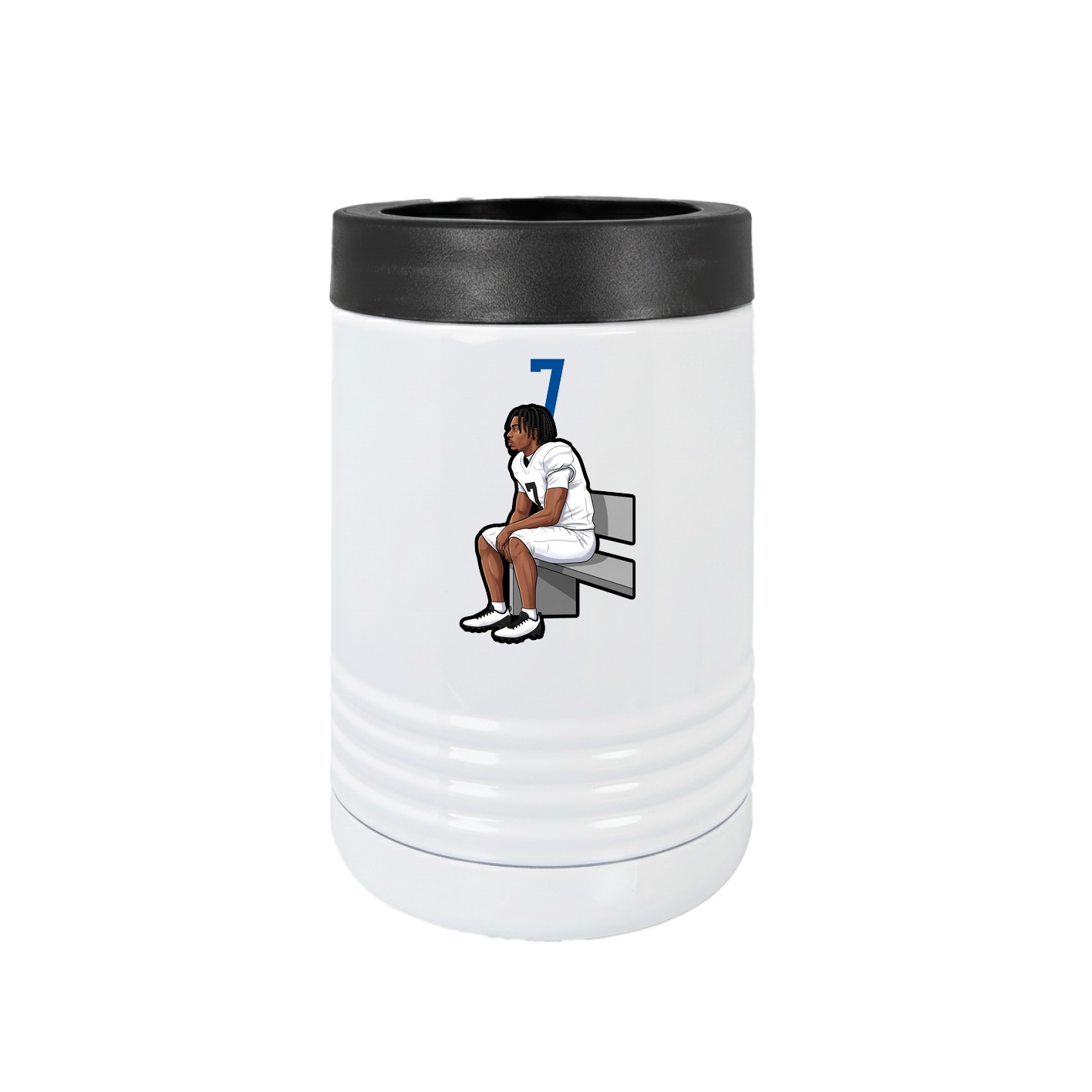 Beverage Holder — Number Top in White