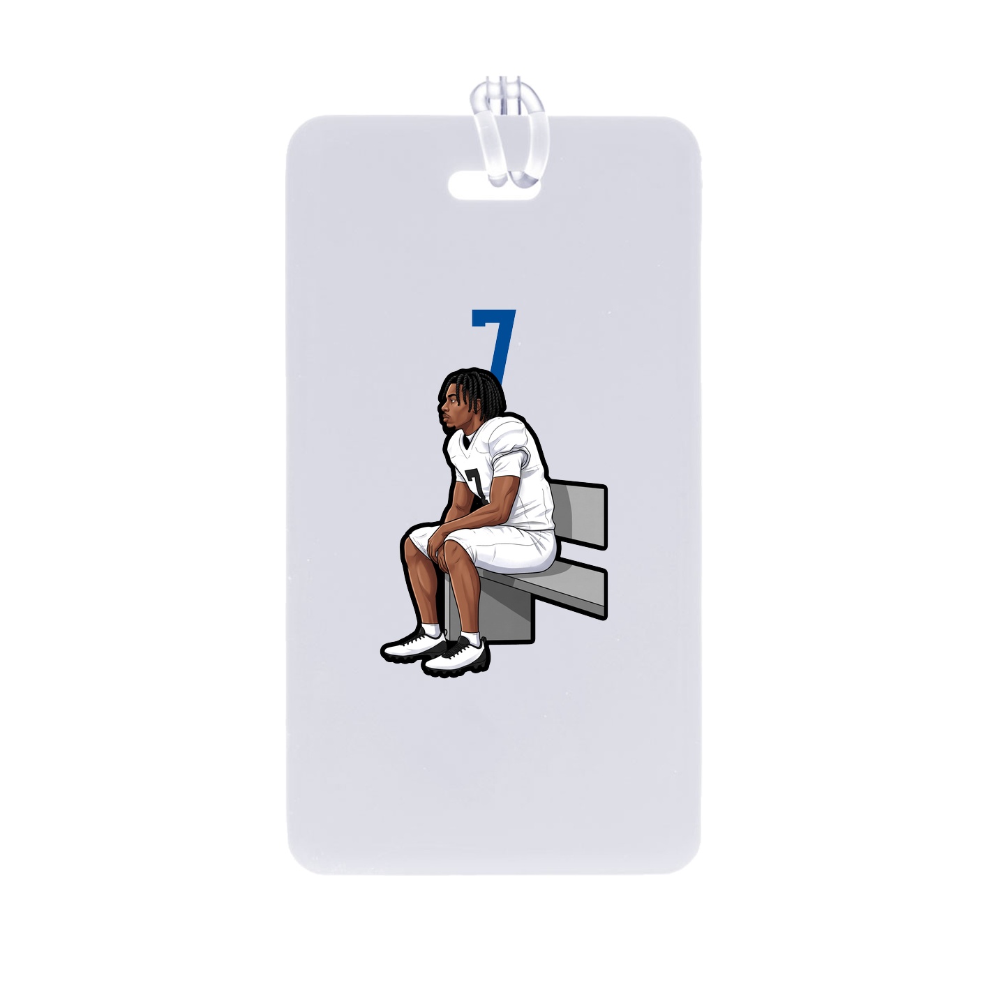 Bag Tag — Number Top in Classic
