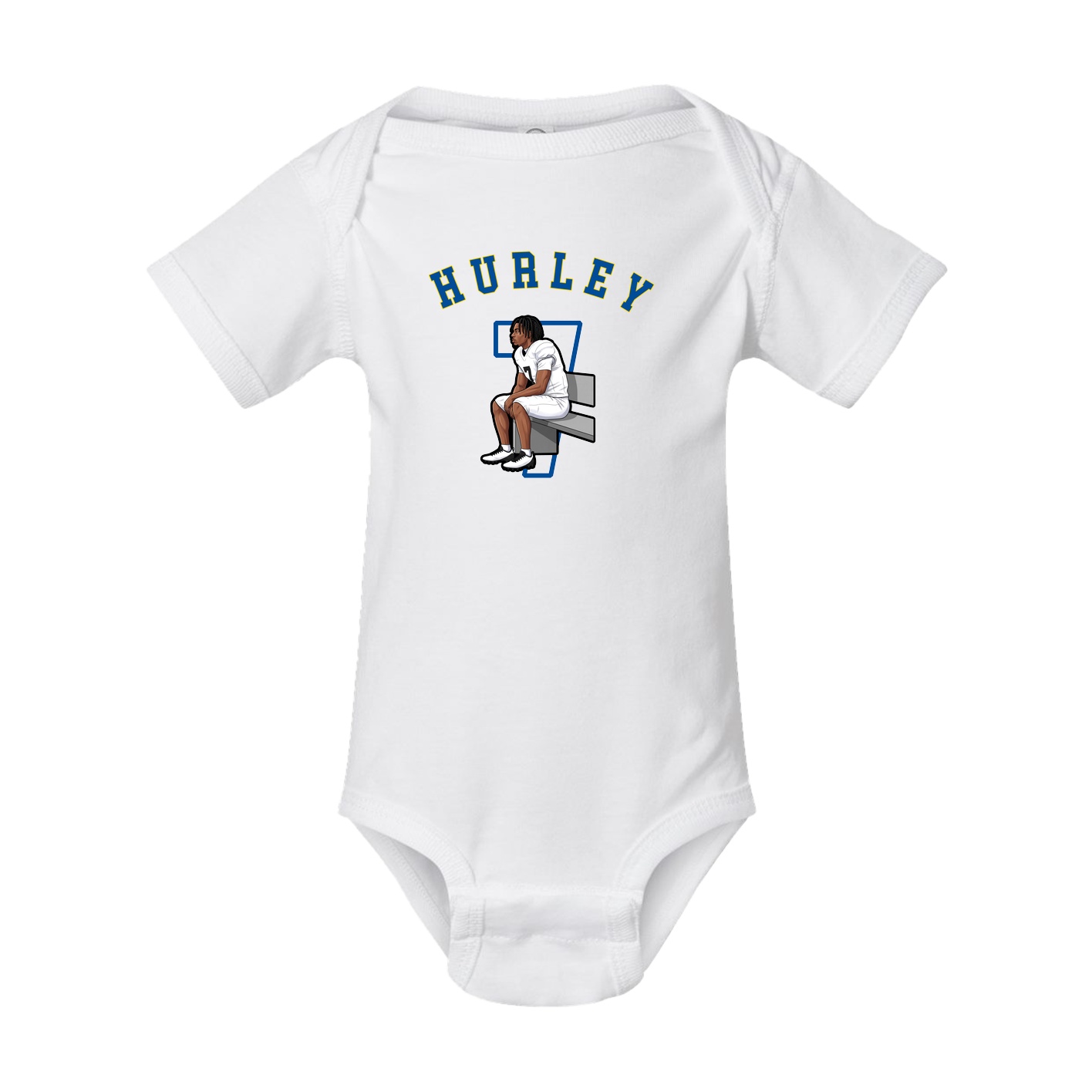 Baby Onesie — Shirsey Arch in White