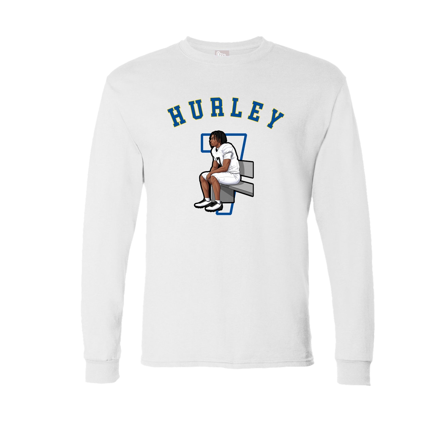 Long Sleeve Tee — Shirsey Arch in White