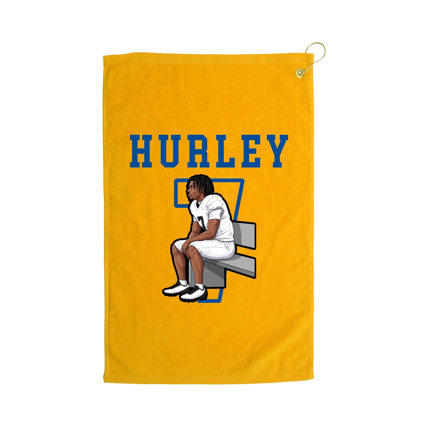 Golf Towel — Shirsey in Gold