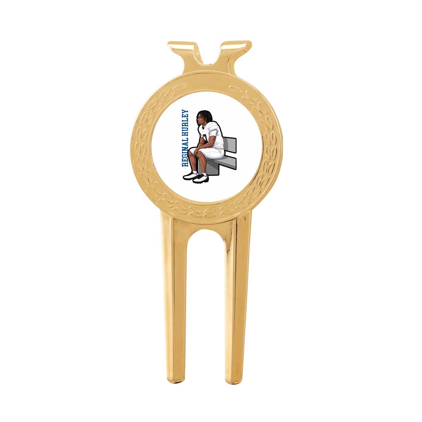 Divot Tool with Ball Marker — Name Vertical in Classic