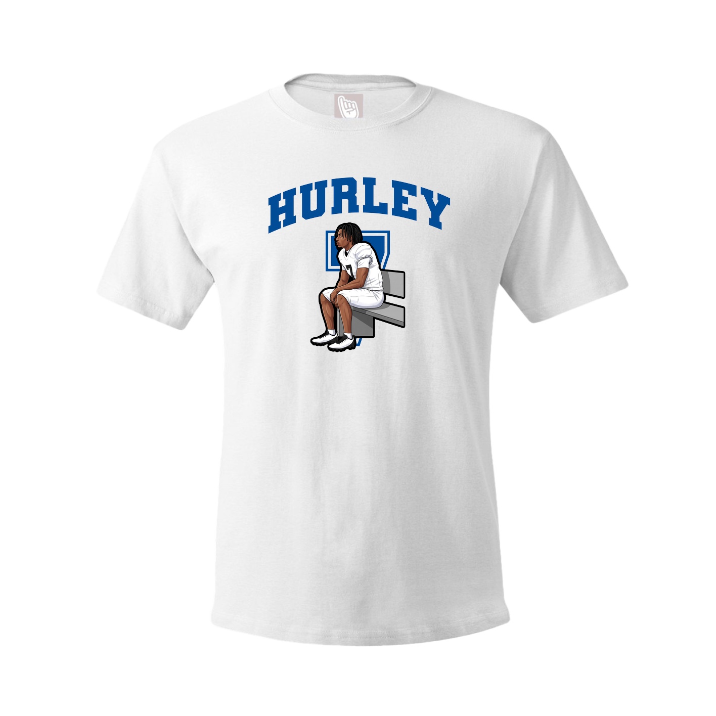 Tee — Number in White
