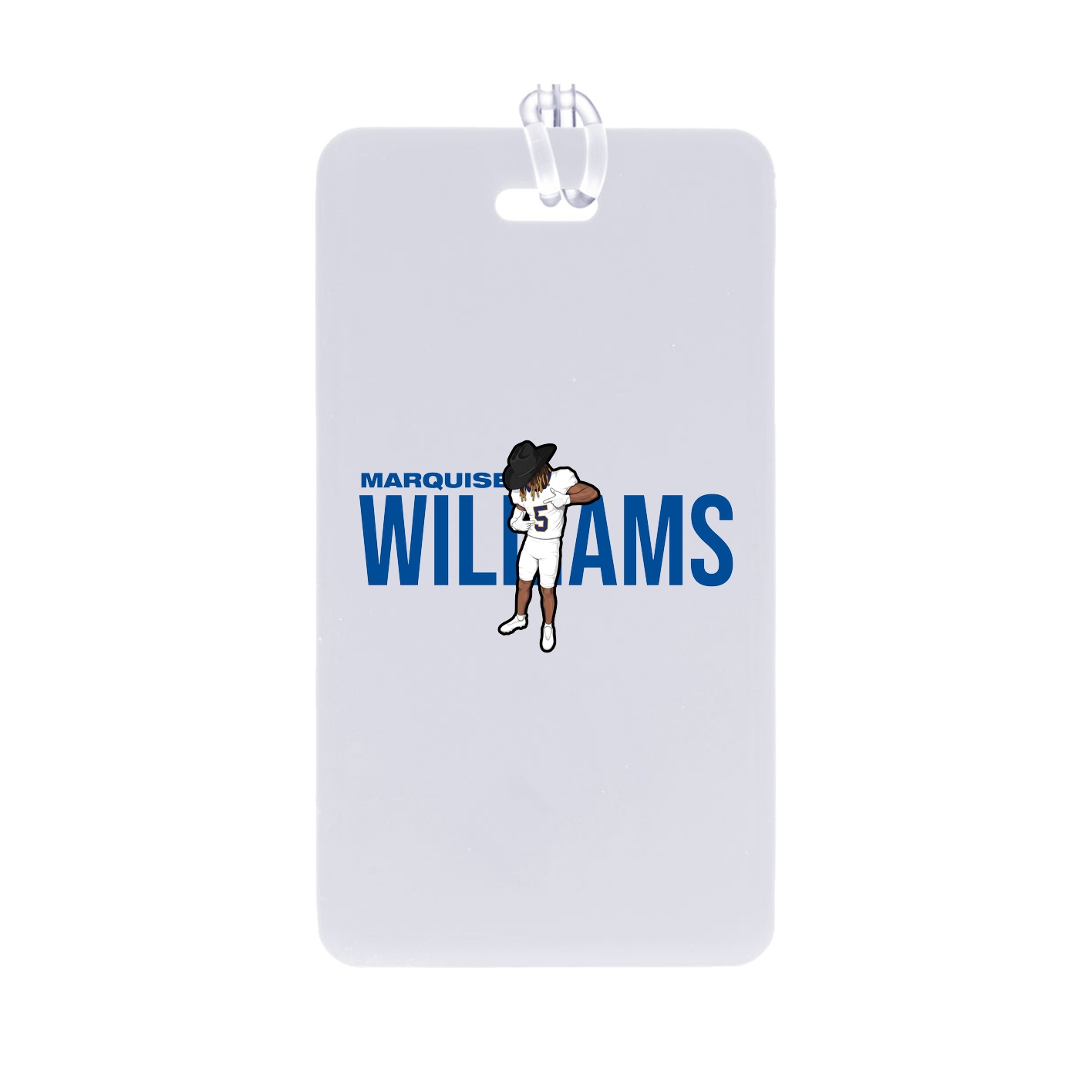 Bag Tag — Player Name in Classic