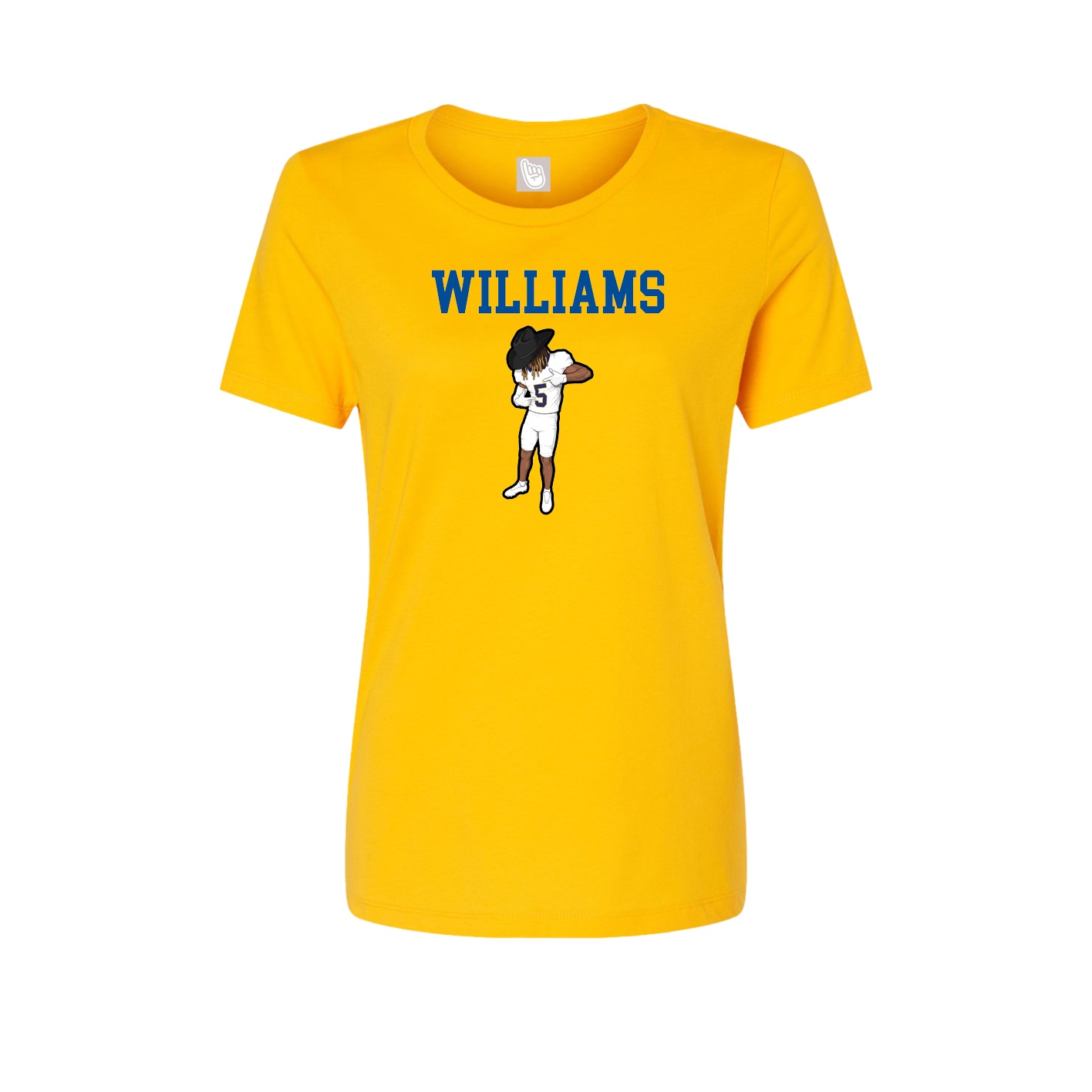 Fitted Women's Tee — Shirsey in Gold
