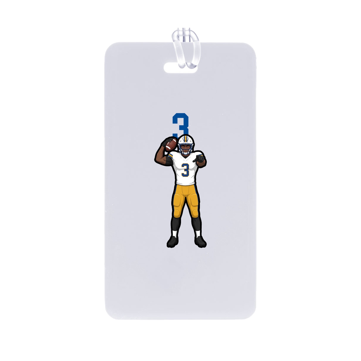Bag Tag — Number Top in Classic