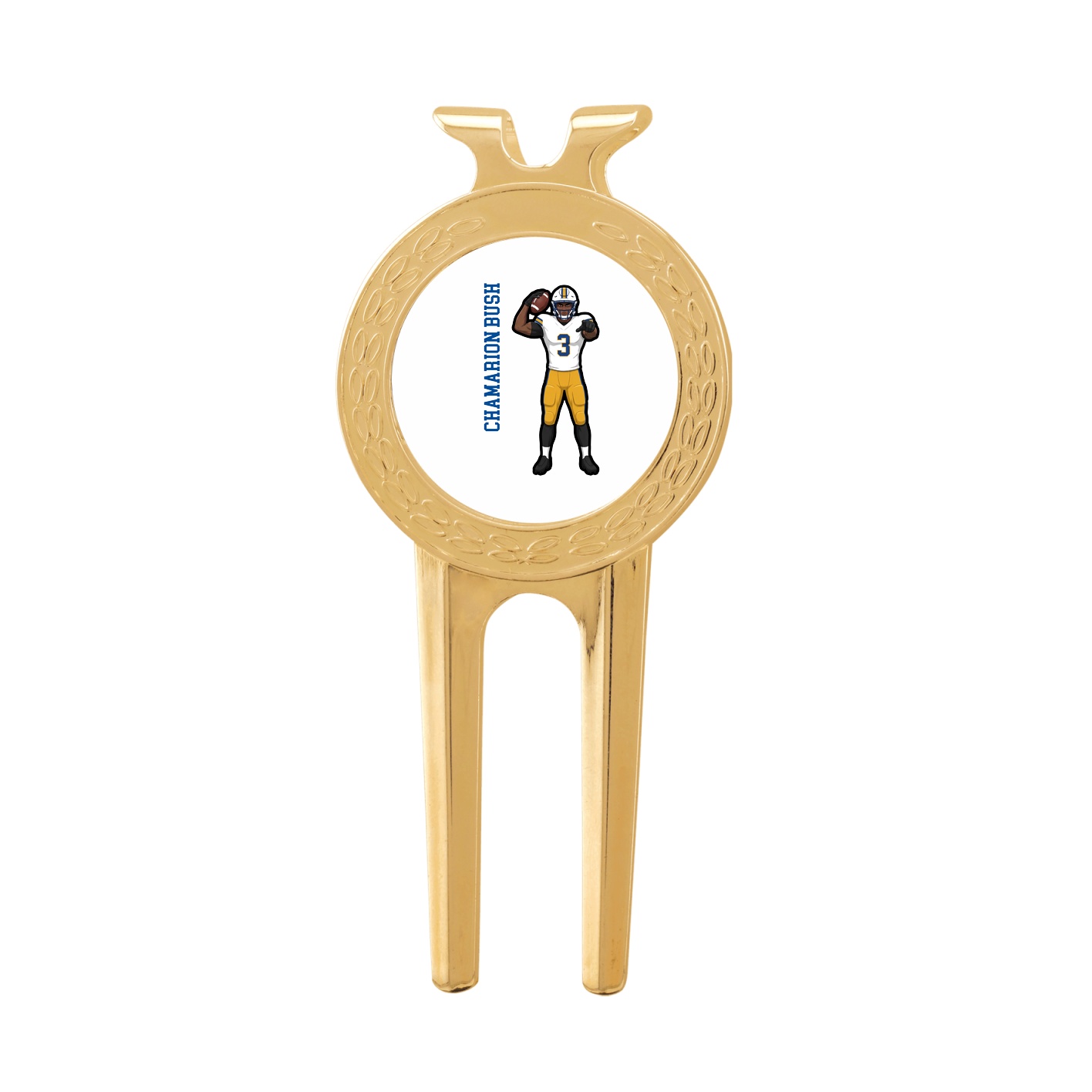 Divot Tool with Ball Marker — Name Vertical in Classic