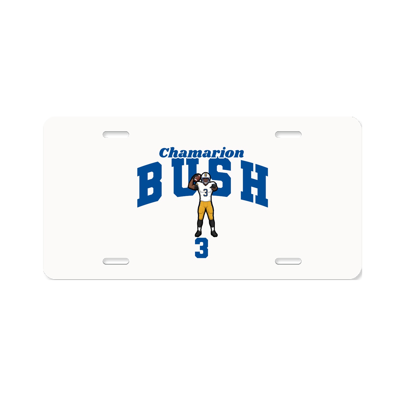 License Plate — Signature Arch in Classic