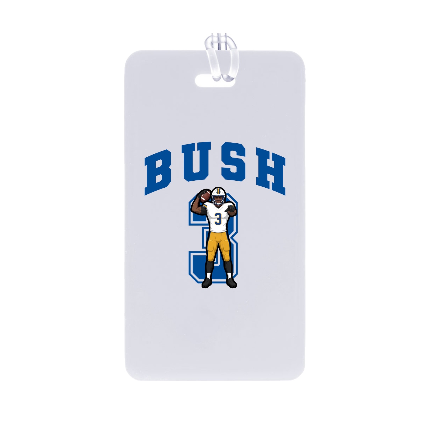 Bag Tag — Number in Classic
