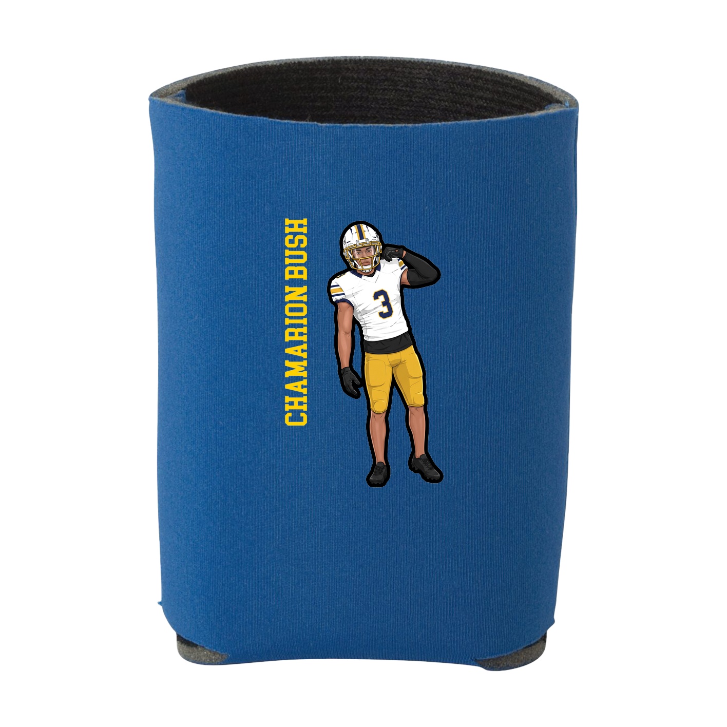 Can Holder — Name Vertical in Royal