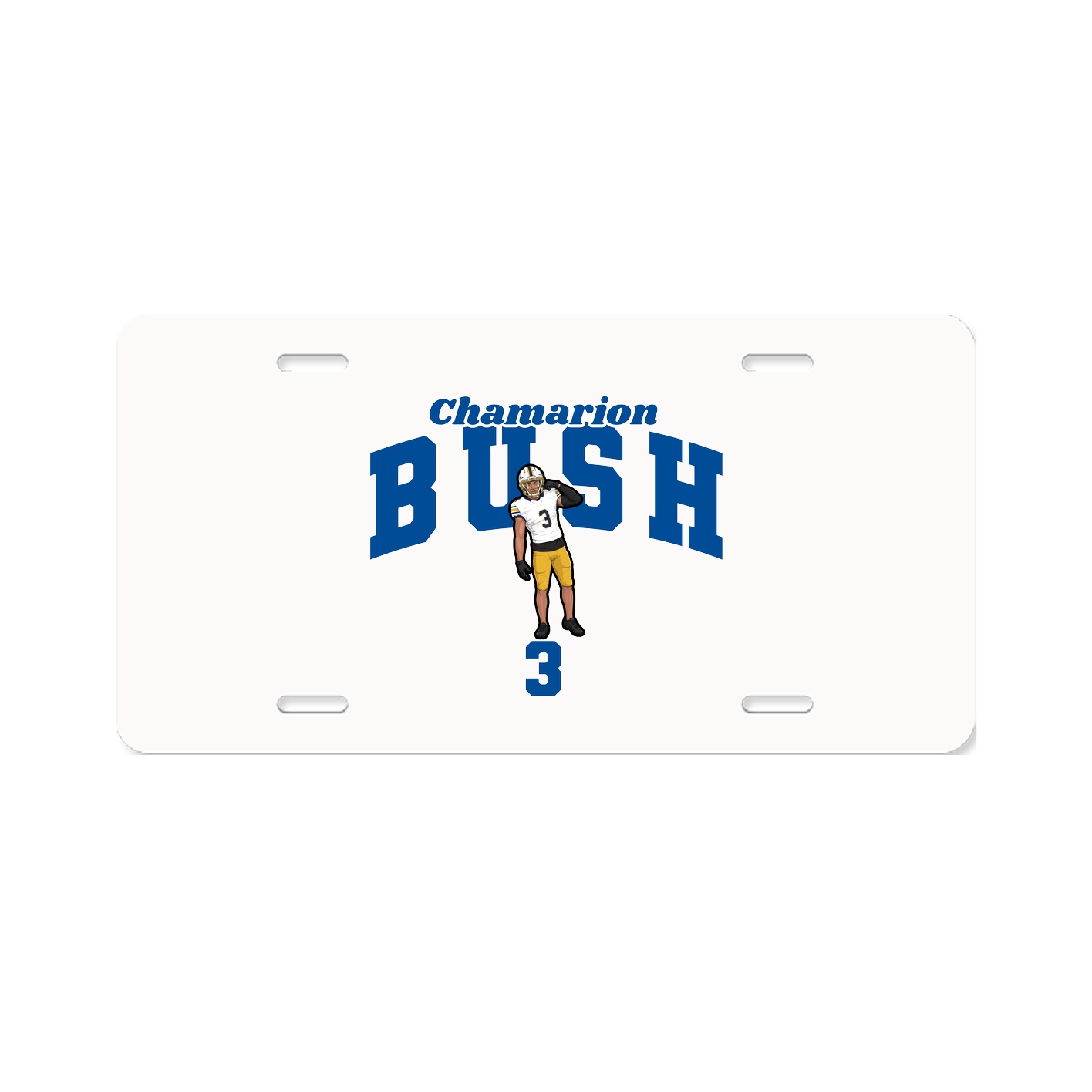 License Plate — Signature Arch in Classic