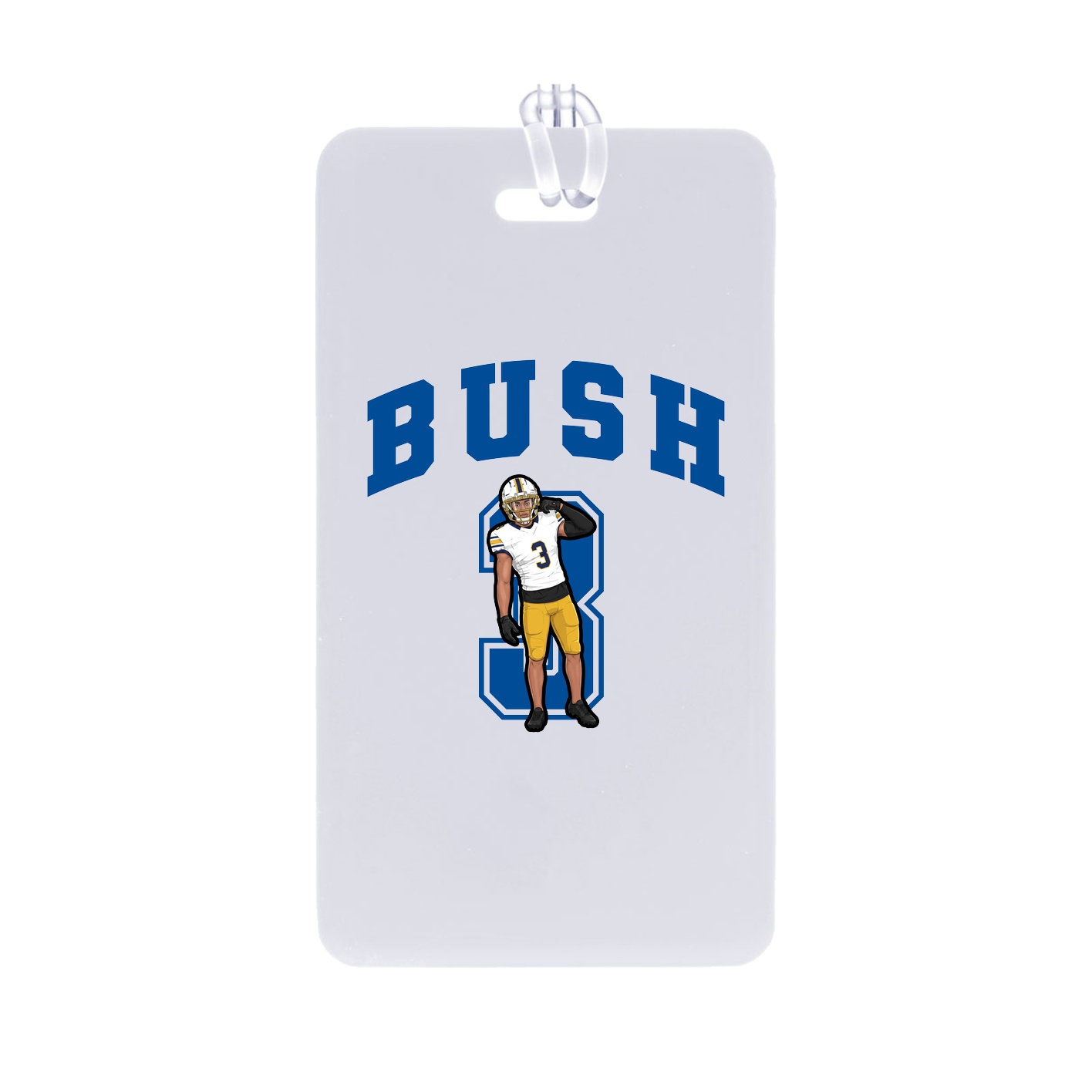 Bag Tag — Number in Classic
