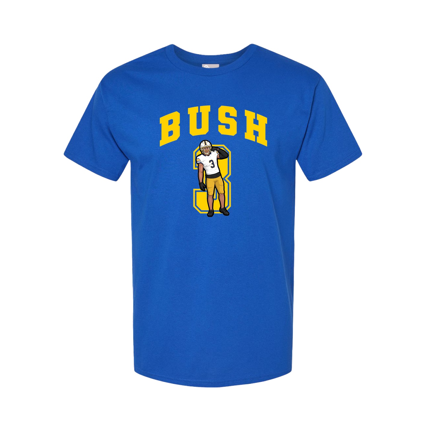 Youth Tee — Number in Royal