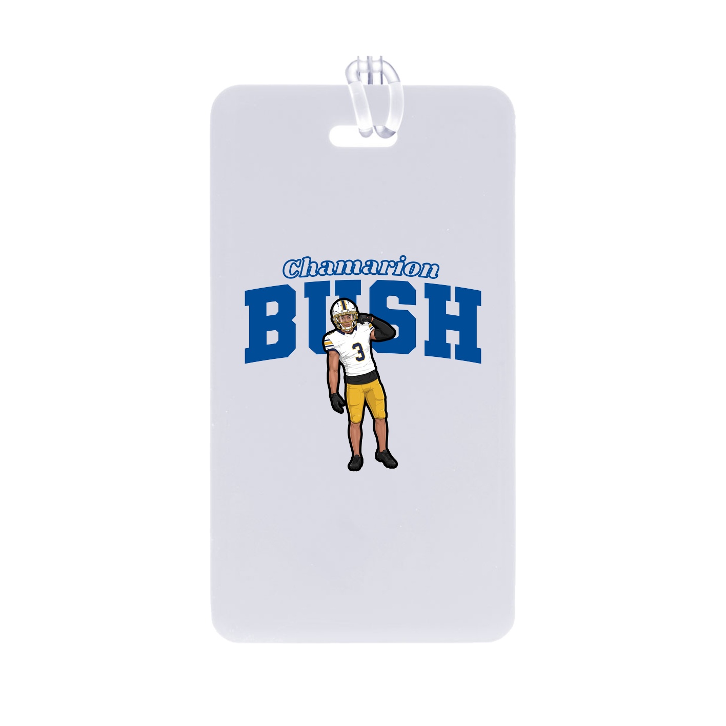 Bag Tag — Name Arch in Classic
