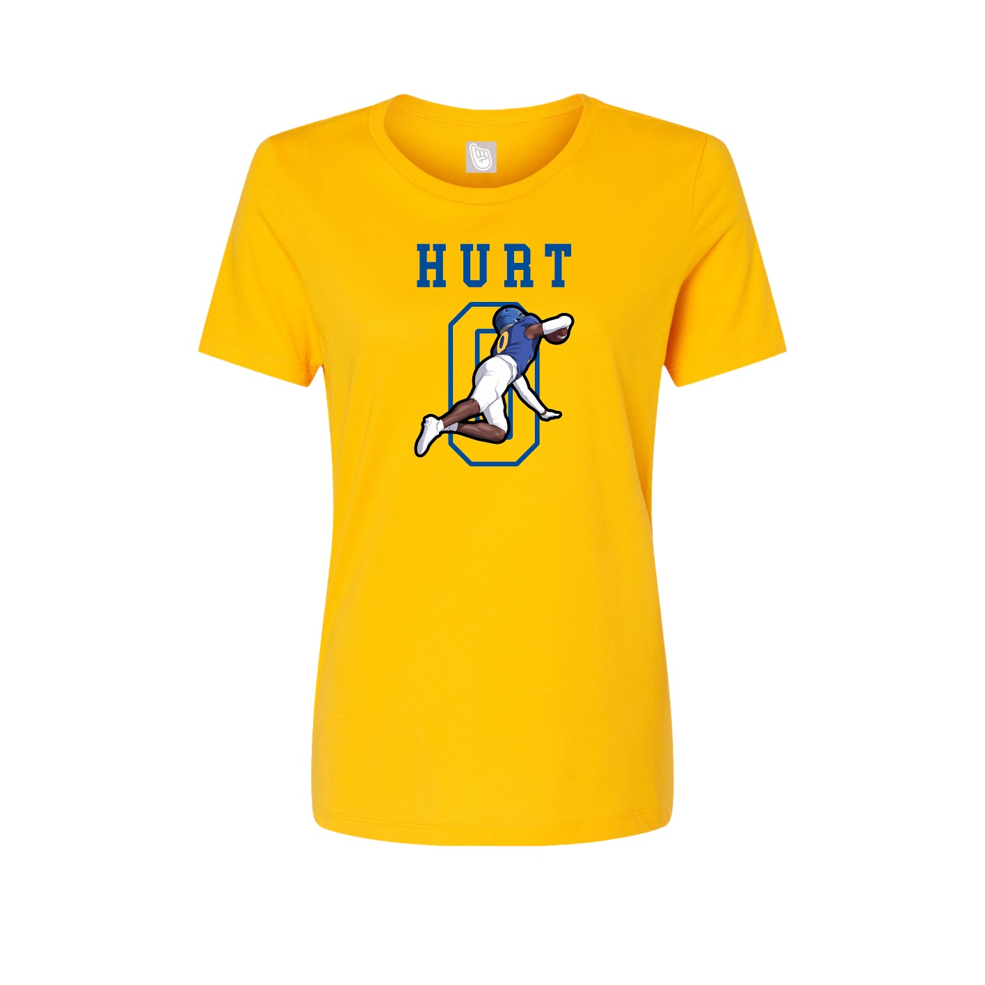 Fitted Women's Tee — Shirsey in Gold