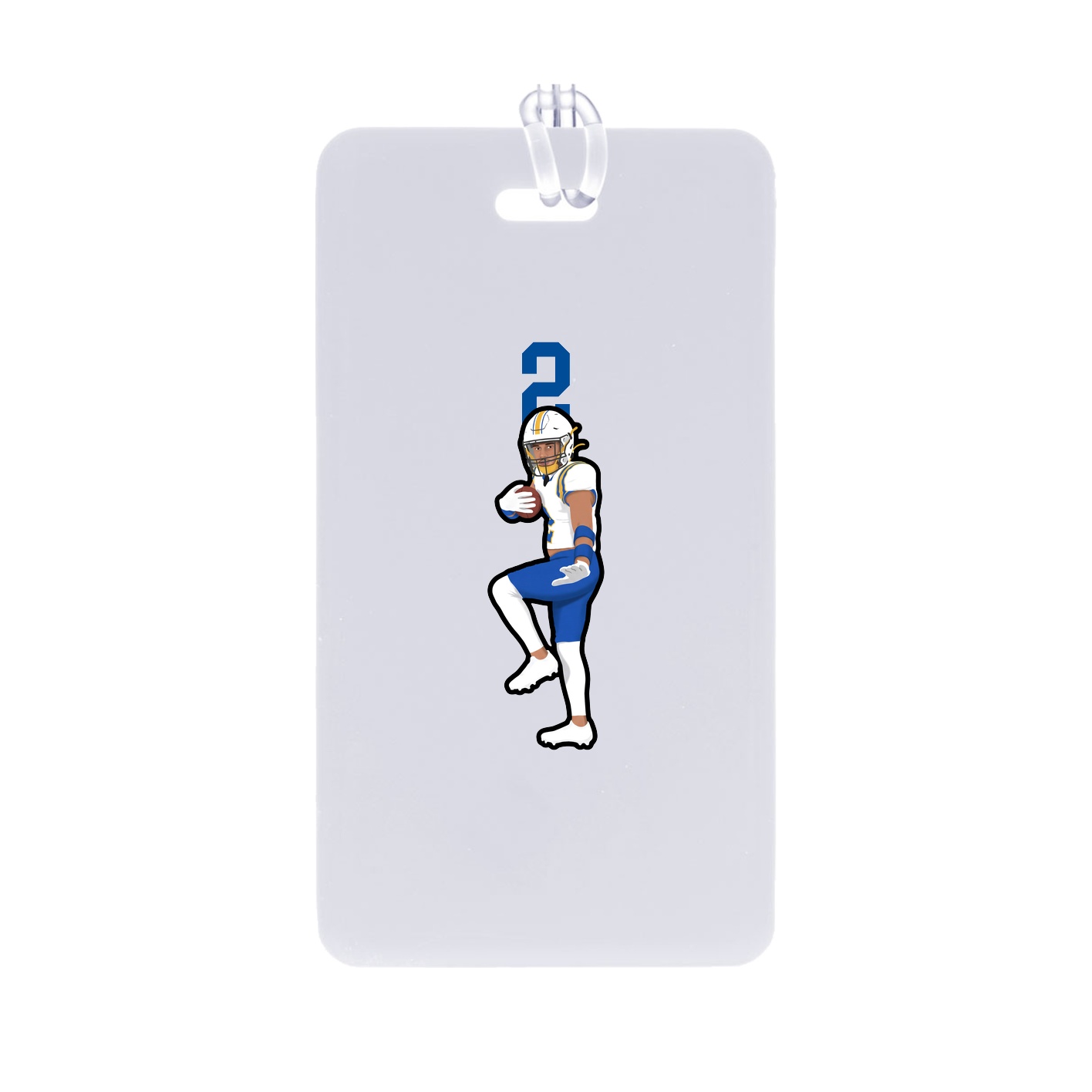 Bag Tag — Number Top in Classic
