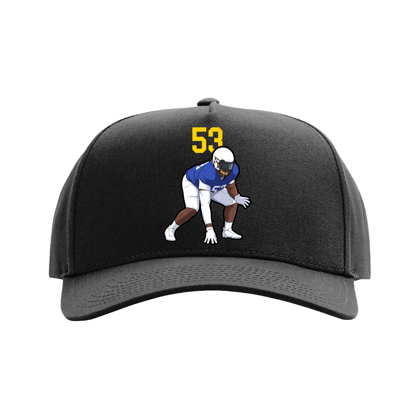 Full Fabric Five-Panel Champ Cap