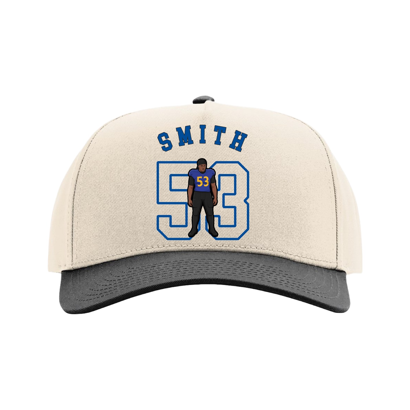 Full Fabric Five-Panel Champ Cap