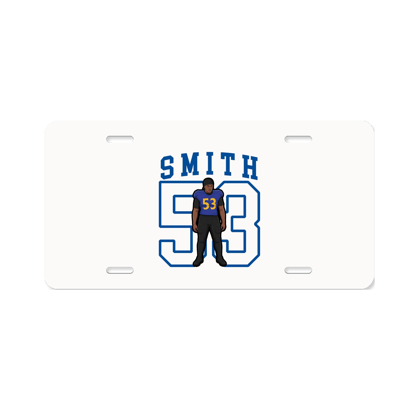 License Plate — Shirsey in Classic