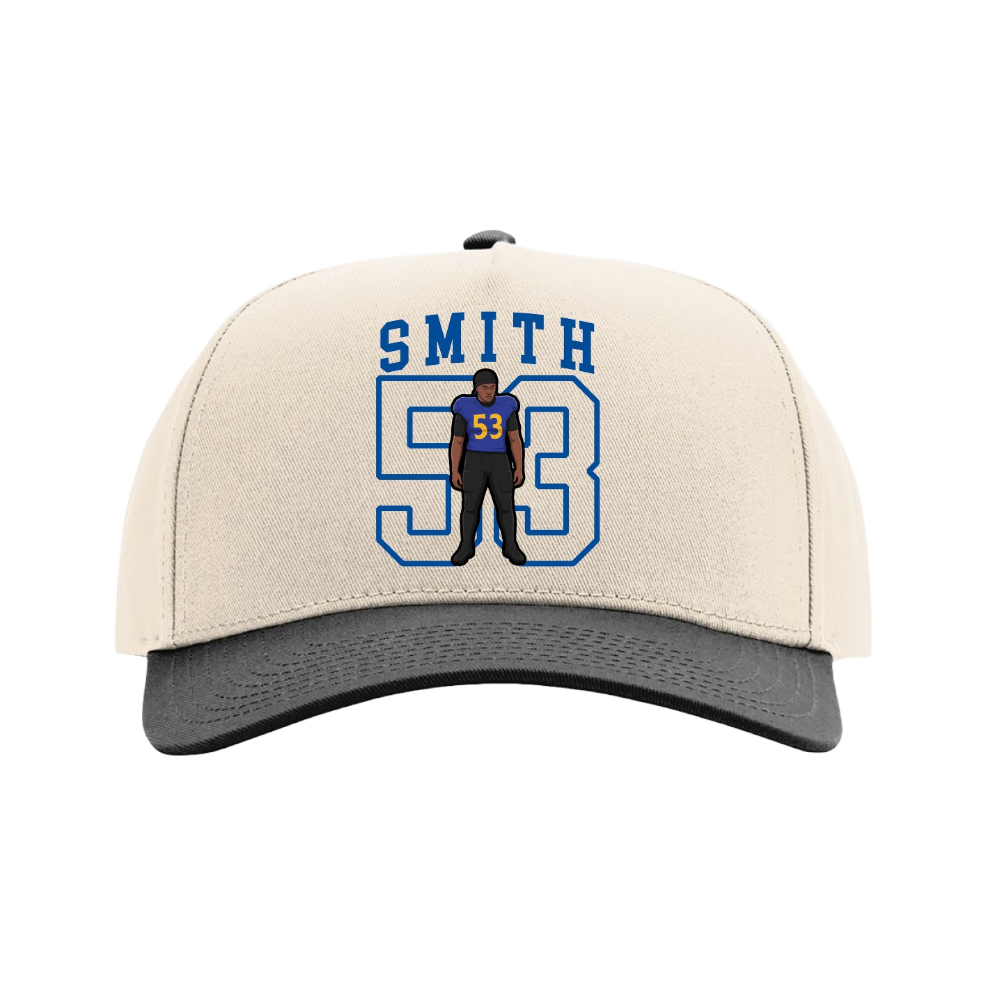 Full Fabric Five-Panel Champ Cap